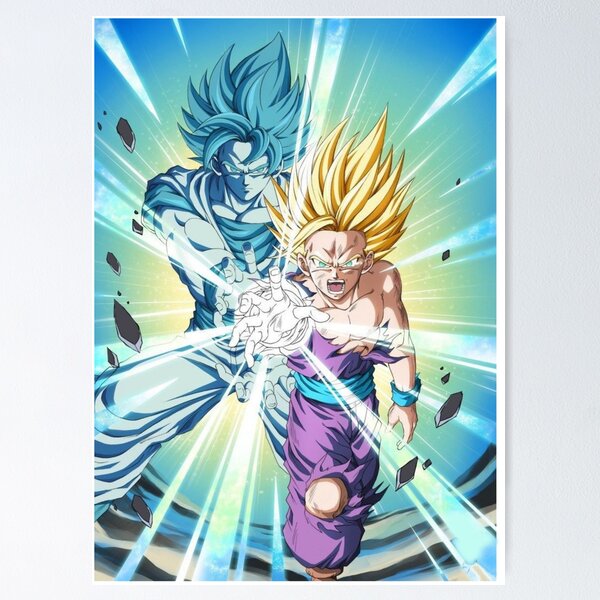 Protector of Hope-rage Future Trunks/dragonball Poster A4 