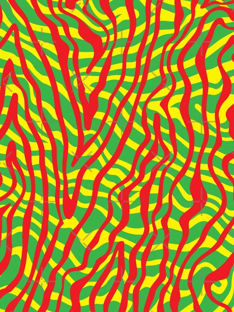 Thumbnail 4 of 4, Samsung Galaxy Phone Case, Dizzy Rasta Pattern designed and sold by JaiStudio.