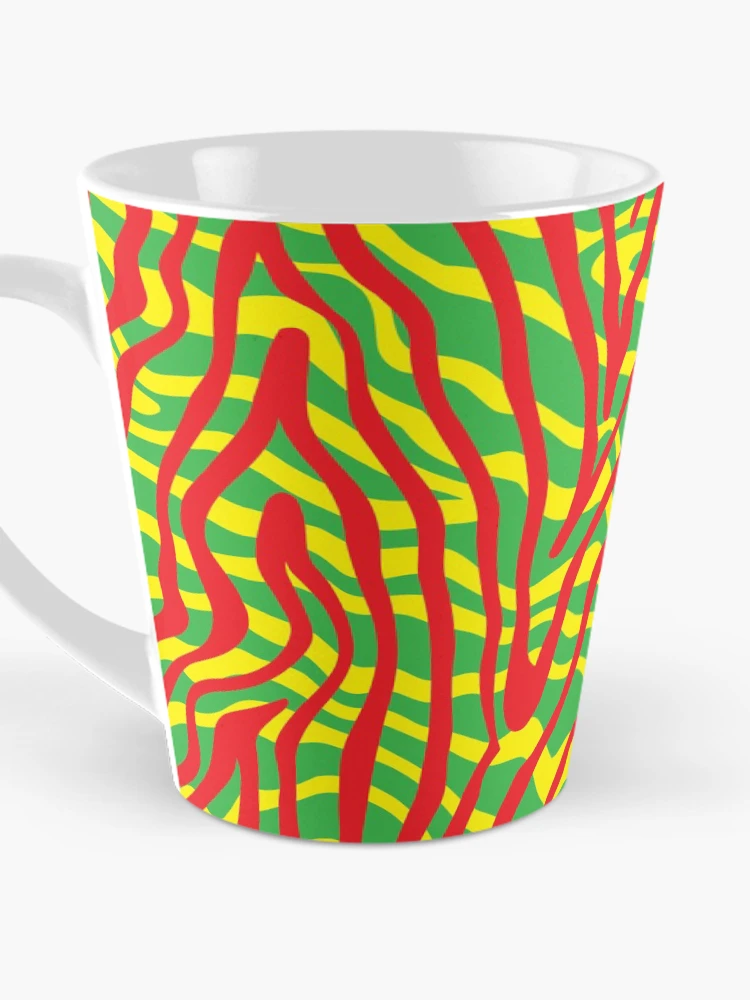 Thumbnail 3 of 4, Coffee Mug, Dizzy Rasta Pattern designed and sold by JaiStudio.