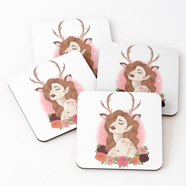 Item preview, Deer Girl  designed and sold by pinkiekitten.