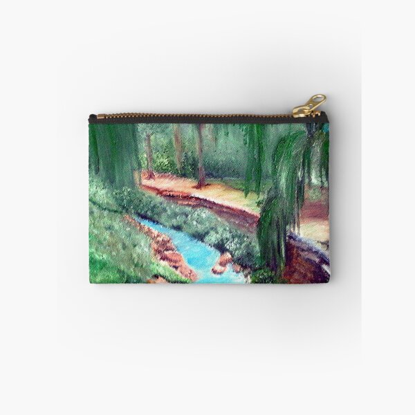 Artikelvorschau, TRAUERWEIDE UND RUHIGER BACH, LANDSCHAFT FINE ART PRINT, LANDSCHAFT INSPIRIERT VON DER NATUR entworfen und verkauft von Adri Barnard.