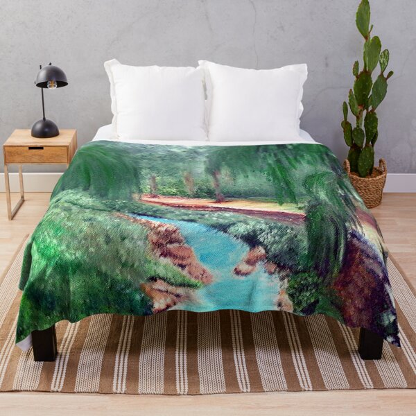 Artikelvorschau, TRAUERWEIDE UND RUHIGER BACH, LANDSCHAFT FINE ART PRINT, LANDSCHAFT INSPIRIERT VON DER NATUR entworfen und verkauft von Adri Barnard.
