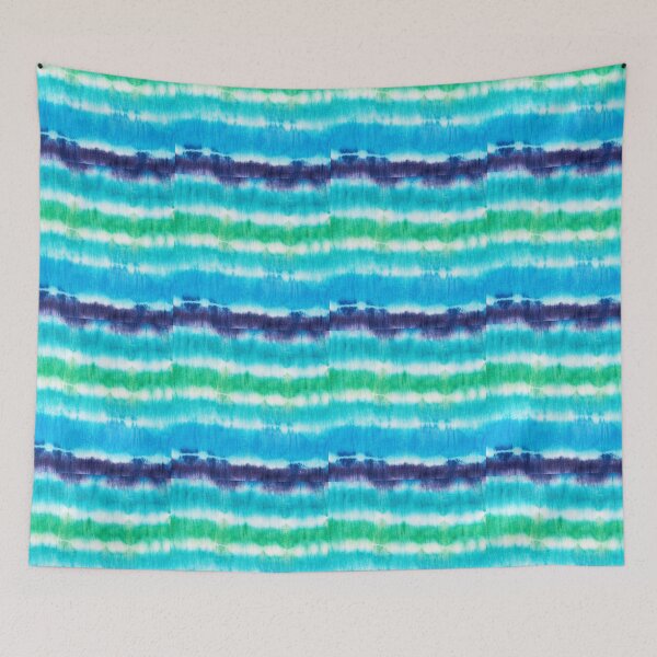 Item preview, Blue green pastel tie dye, hippie pattern,  iPhone and Samsung Galaxy case cover designed and sold by RoManSmArt.