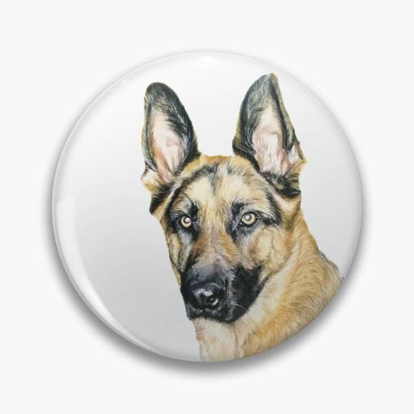 Item preview,  German Shepherd Dog Art designed and sold by LornaBowdenART.