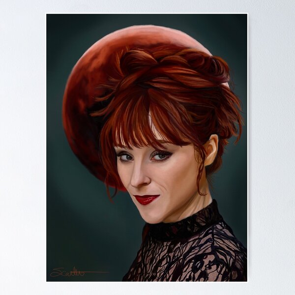 Rowena supernatural tv serie inspired Graphic/Illustration art prints and  posters by Goldenplanet Prints 