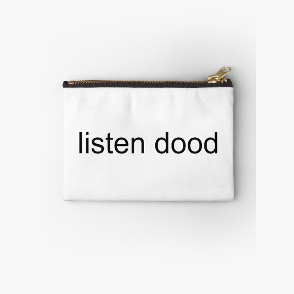 Item preview, listen dood designed and sold by doughballdesign.