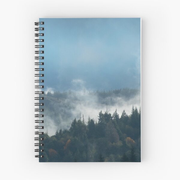 Item preview, Post Rain Steaming Forest ethereal fog rising Coast Range of Oregon designed and sold by Steven Holt.