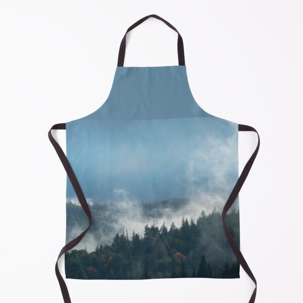 Item preview, Post Rain Steaming Forest ethereal fog rising Coast Range of Oregon designed and sold by Steven Holt.