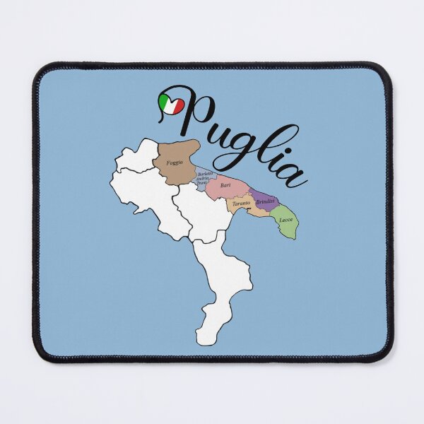 Item preview, I Love Puglia - Puglia Italy Provinces designed and sold by molamode.
