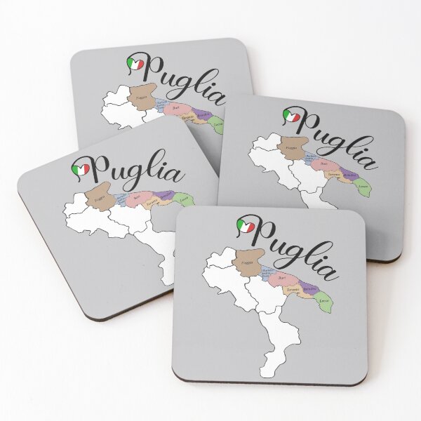 Item preview, I Love Puglia - Puglia Italy Provinces designed and sold by molamode.