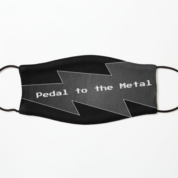 Pedal to the metal Kids Mask