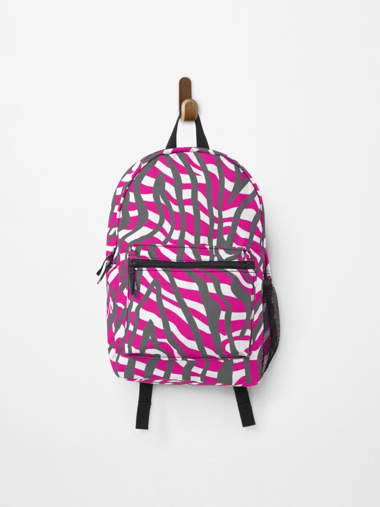 Thumbnail 1 of 3, Backpack, Dizzy Pink Pattern designed and sold by JaiStudio.