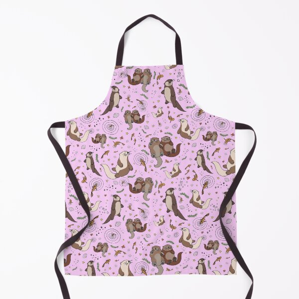 Item preview, Otters in Pink designed and sold by Nemki.