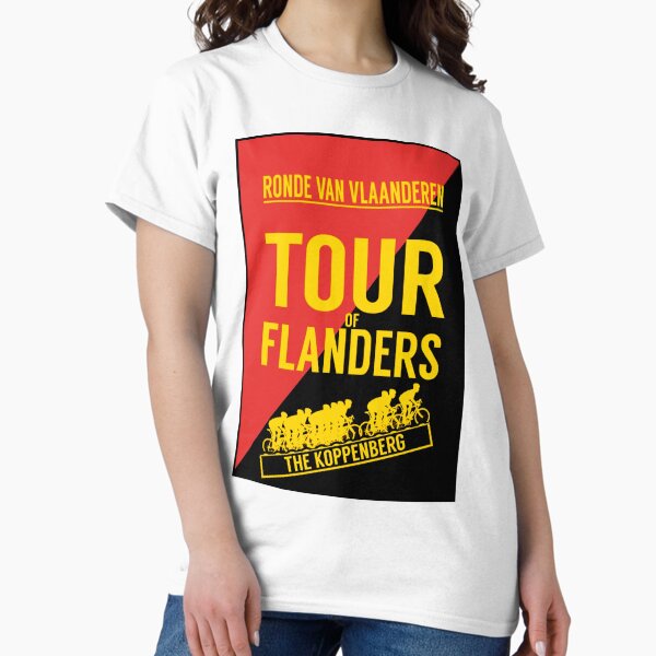 Vista previa del artículo con la obra «TOUR OF FLANDERS: Vintage Bike Racing Print», diseñado y vendido por posterbobs.