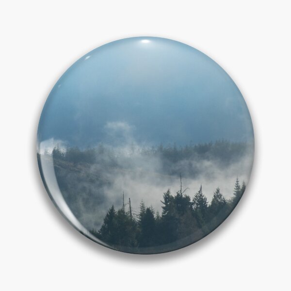 Item preview, Post Rain Steaming Forest ethereal fog rising Coast Range of Oregon designed and sold by Steven Holt.