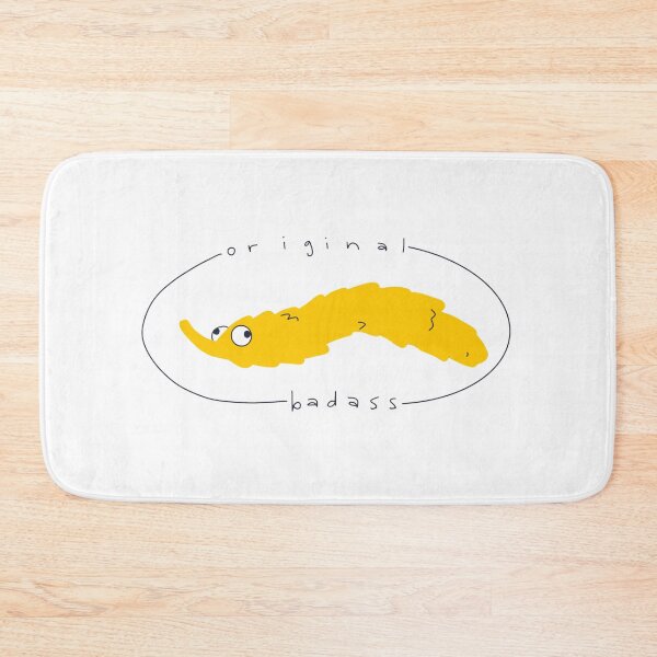 Item preview, “Original Badass” worm-on-a-string designed and sold by H-H-M.