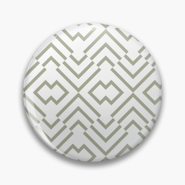 Artikelvorschau, Green and White Simple Art Deco Shape Pattern Coordinates w/ PPG 2022 Color of the Year Olive Sprig PPG1125-4 - Colour Trends - Hue - Shade entworfen und verkauft von ColorOfTheYears.