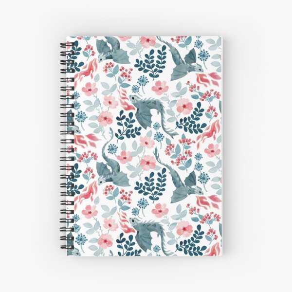 Item preview, Dragons pastel floral designed and sold by adenaJ.