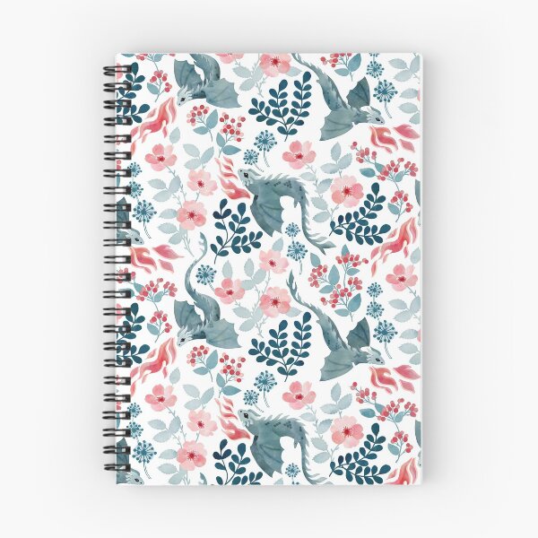 Item preview, Dragons pastel floral designed and sold by adenaJ.