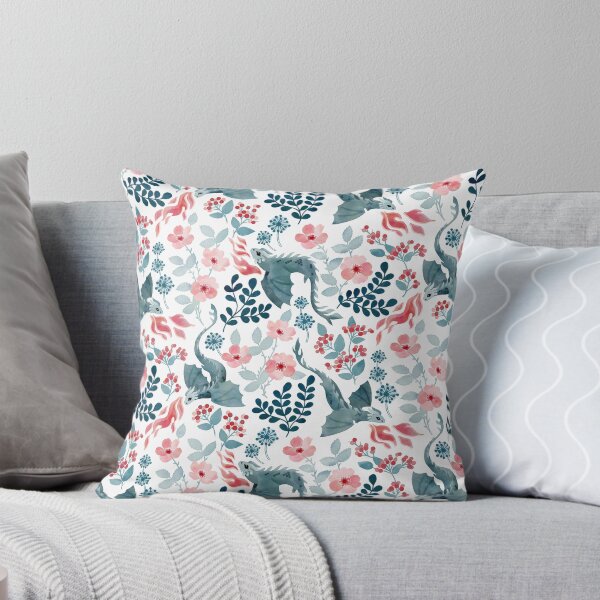 Item preview, Dragons pastel floral designed and sold by adenaJ.