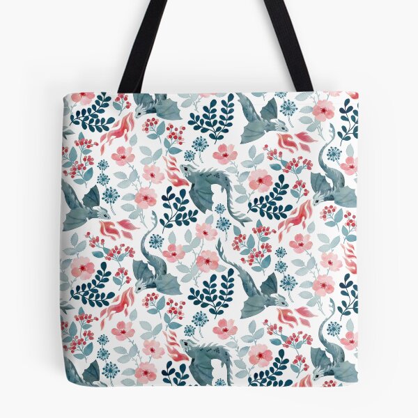 Item preview, Dragons pastel floral designed and sold by adenaJ.