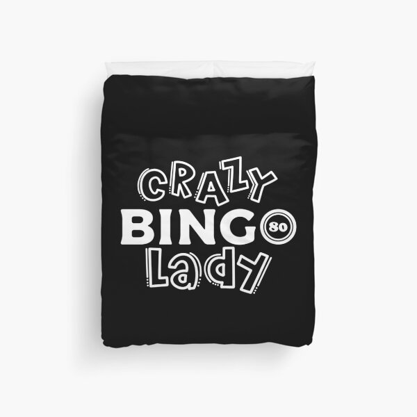 Artikelvorschau, Verrückte Bingo-Lady entworfen und verkauft von Davestre Designs.