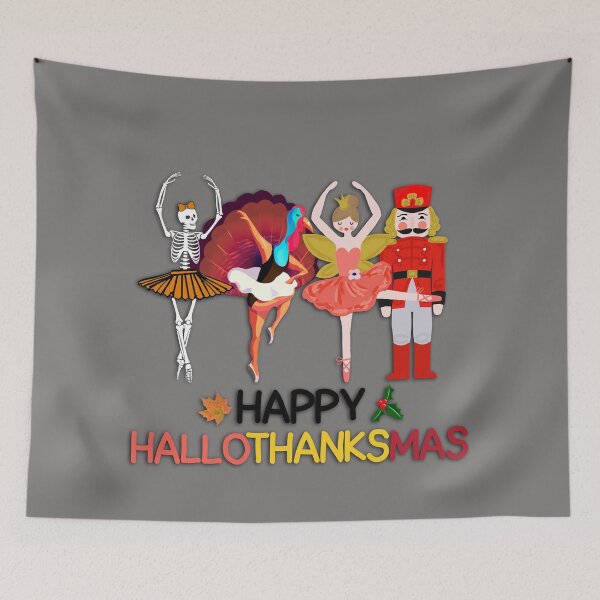 Item preview, Happy hallothanksmas ballet, ballet lovers, Halloween ballet, thanksgiving ballet, Christmas ballet- Hallothanksmas  designed and sold by Designs Of all kinds.