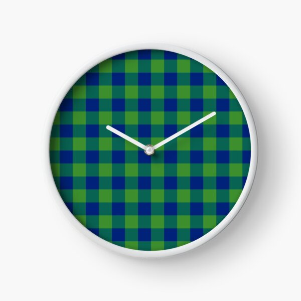 Item preview, Green Navy Blue Plaid Pattern designed and sold by XiangSlowLife.