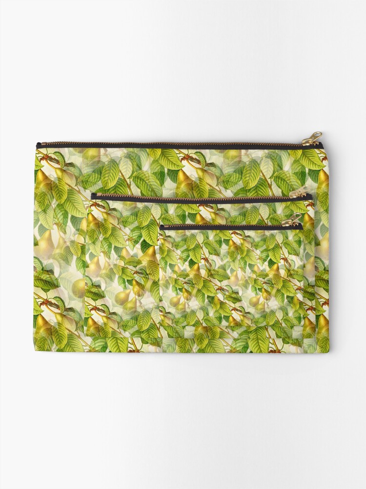 Thumbnail 2 of 4, Zipper Pouch, Pear Tree pattern designed and sold by RafaelLima7.
