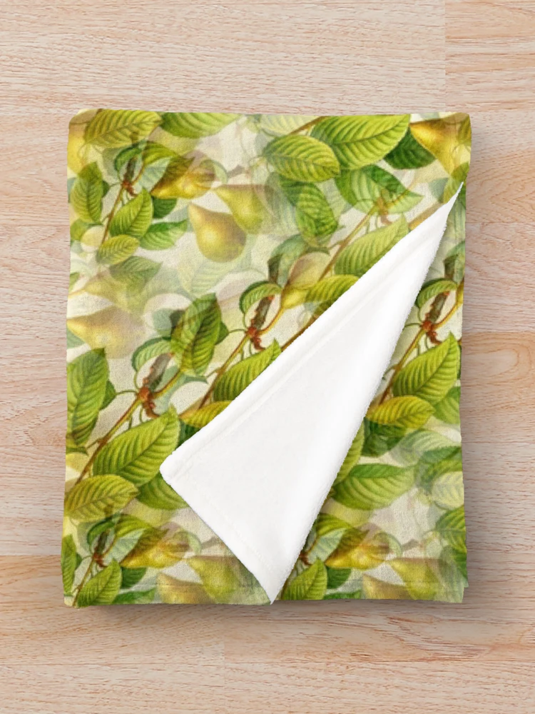 Thumbnail 3 of 6, Throw Blanket, Pear Tree pattern designed and sold by RafaelLima7.