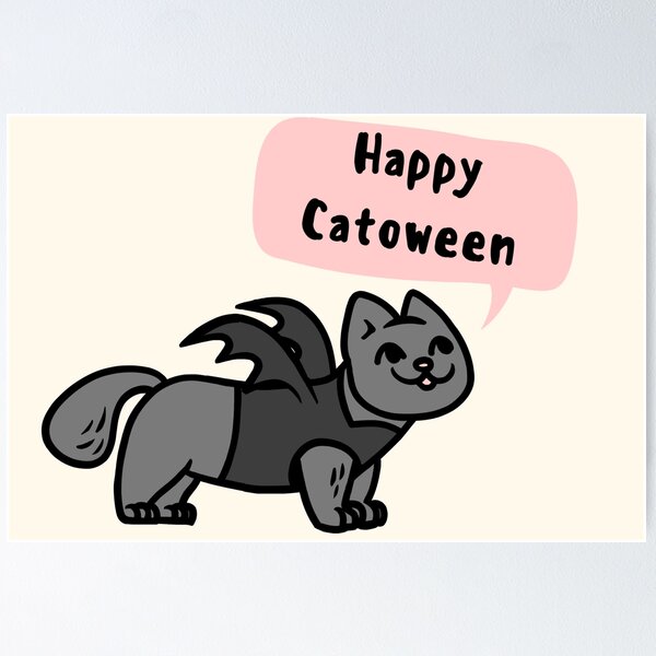 Item preview, Happy Catoween  designed and sold by Nesro34.