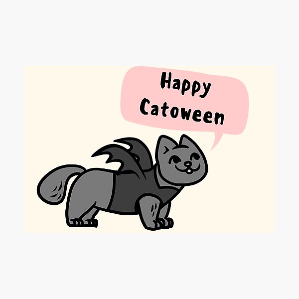 Item preview, Happy Catoween  designed and sold by Nesro34.