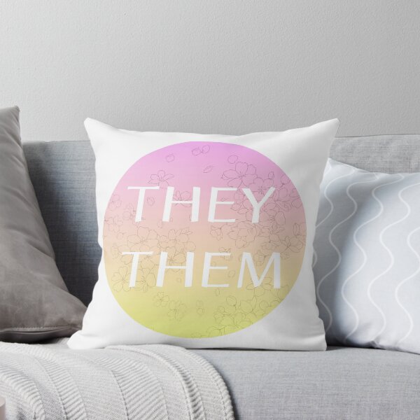Item preview, They Them nonbinary pronouns designed and sold by LittleBearrr.