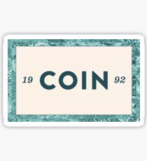 Münze 1992 Sticker