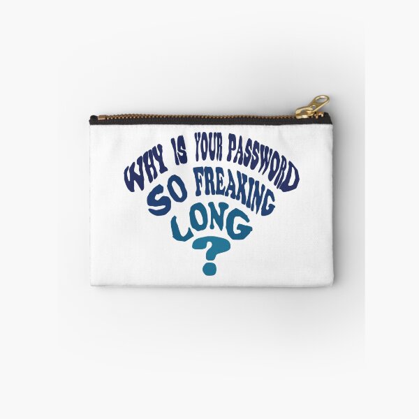 Item preview, Why is Your Password so Freaking Long? - Typography designed and sold by BullishGraphics.
