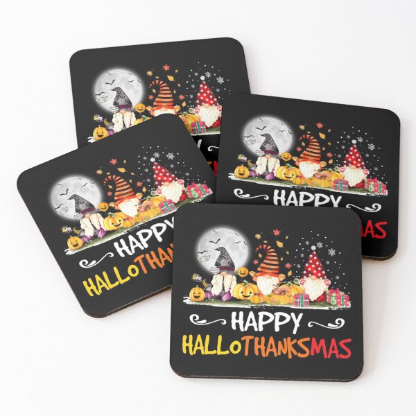 Item preview, Happy hallothanksmas gnomes, gnome lovers, Halloween gnomes, thanksgiving gnomes, Christmas gnomes- Hallothanksmas  designed and sold by Designs Of all kinds.