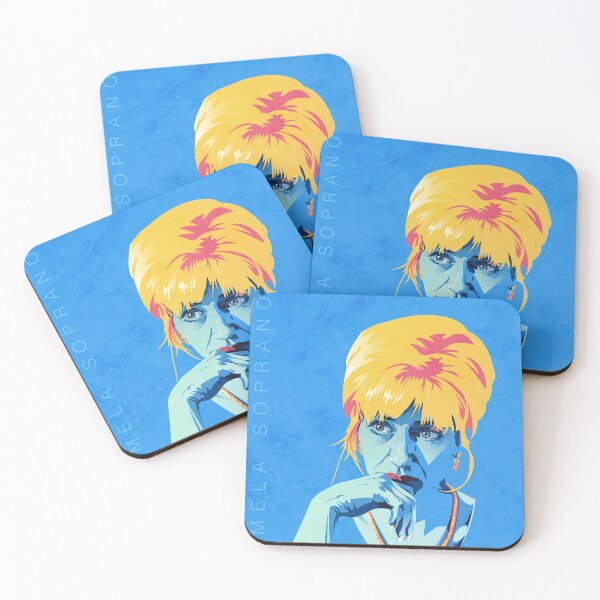 Item preview, Carmela Soprano Portrait designed and sold by Drawptop.