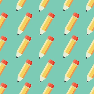 Artwork thumbnail, Yellow Pencil pattern by RafaelLima7