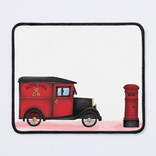 Artikelvorschau, LKW der Royal Mail entworfen und verkauft von QuirkyTales.