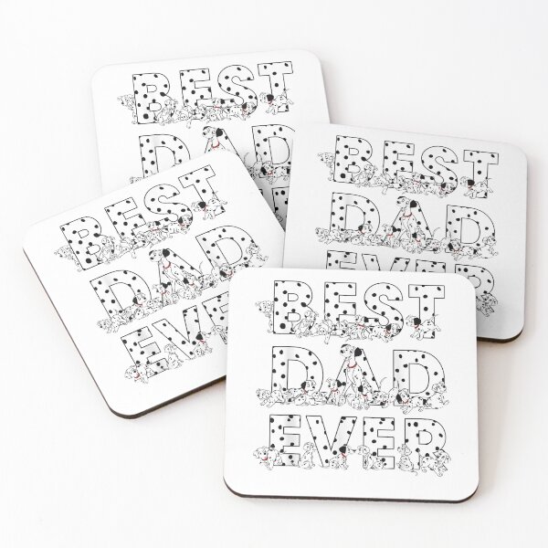 Item preview, 101 Dalmatians Best Dad Ever T-Shirt designed and sold by ChetSaenubon.