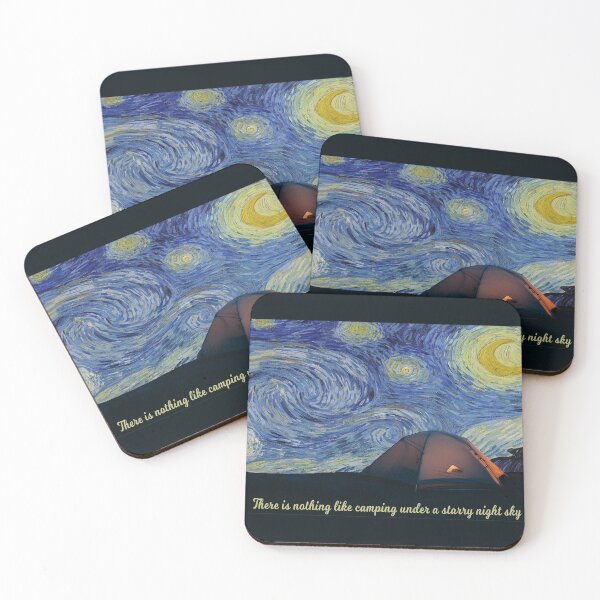 Item preview, Camping Under A Starry Night - There Is Nothing Like Camping Under A Starry Night Sky designed and sold by molamode.