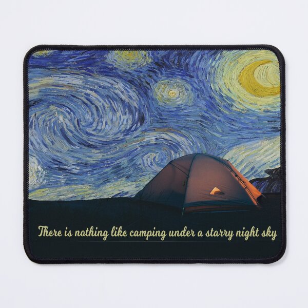 Item preview, Camping Under A Starry Night - There Is Nothing Like Camping Under A Starry Night Sky designed and sold by molamode.