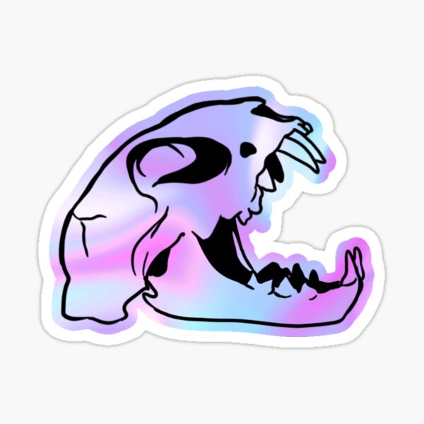 Animal Skull Sticker