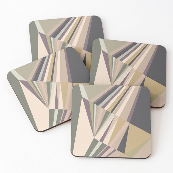 Item preview, Muted Shattered Tones Modern Geometric Artwork II designed and sold by patternsoup.