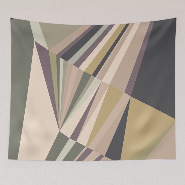 Item preview, Muted Shattered Tones Modern Geometric Artwork II designed and sold by patternsoup.