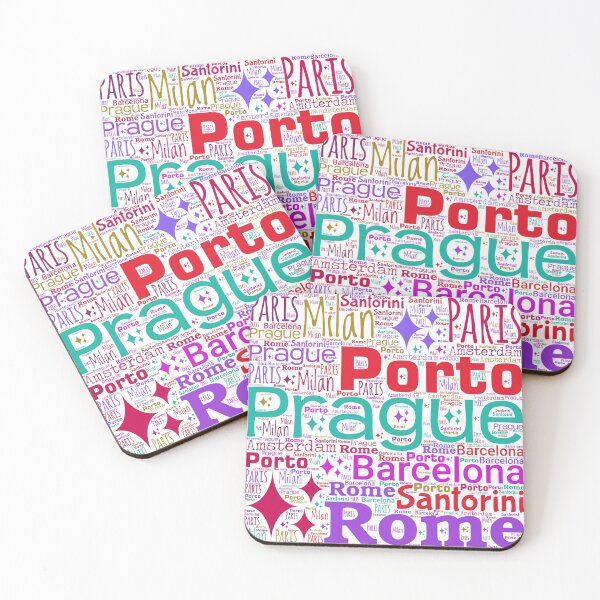 Item preview, European Cities With Sparkles designed and sold by frankie5368.