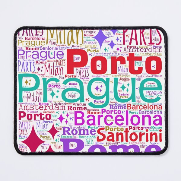 Item preview, European Cities With Sparkles designed and sold by frankie5368.