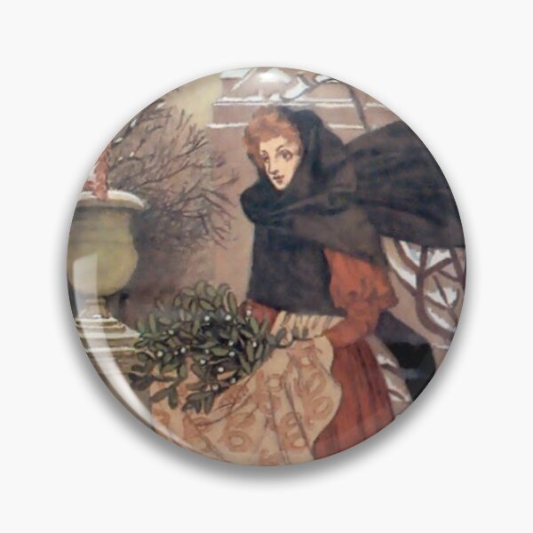 Item preview, Eugene Grasset French Art Nouveau Poster December designed and sold by Bellathewilde.