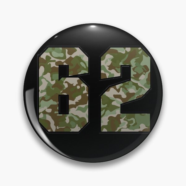 Item preview, Army Camo Number Sixty-two Veteran Lucky Number 62 designed and sold by Urosek.