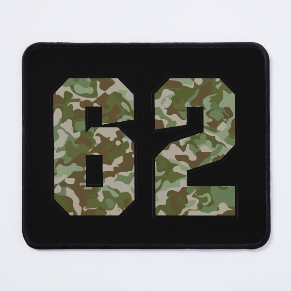 Item preview, Army Camo Number Sixty-two Veteran Lucky Number 62 designed and sold by Urosek.